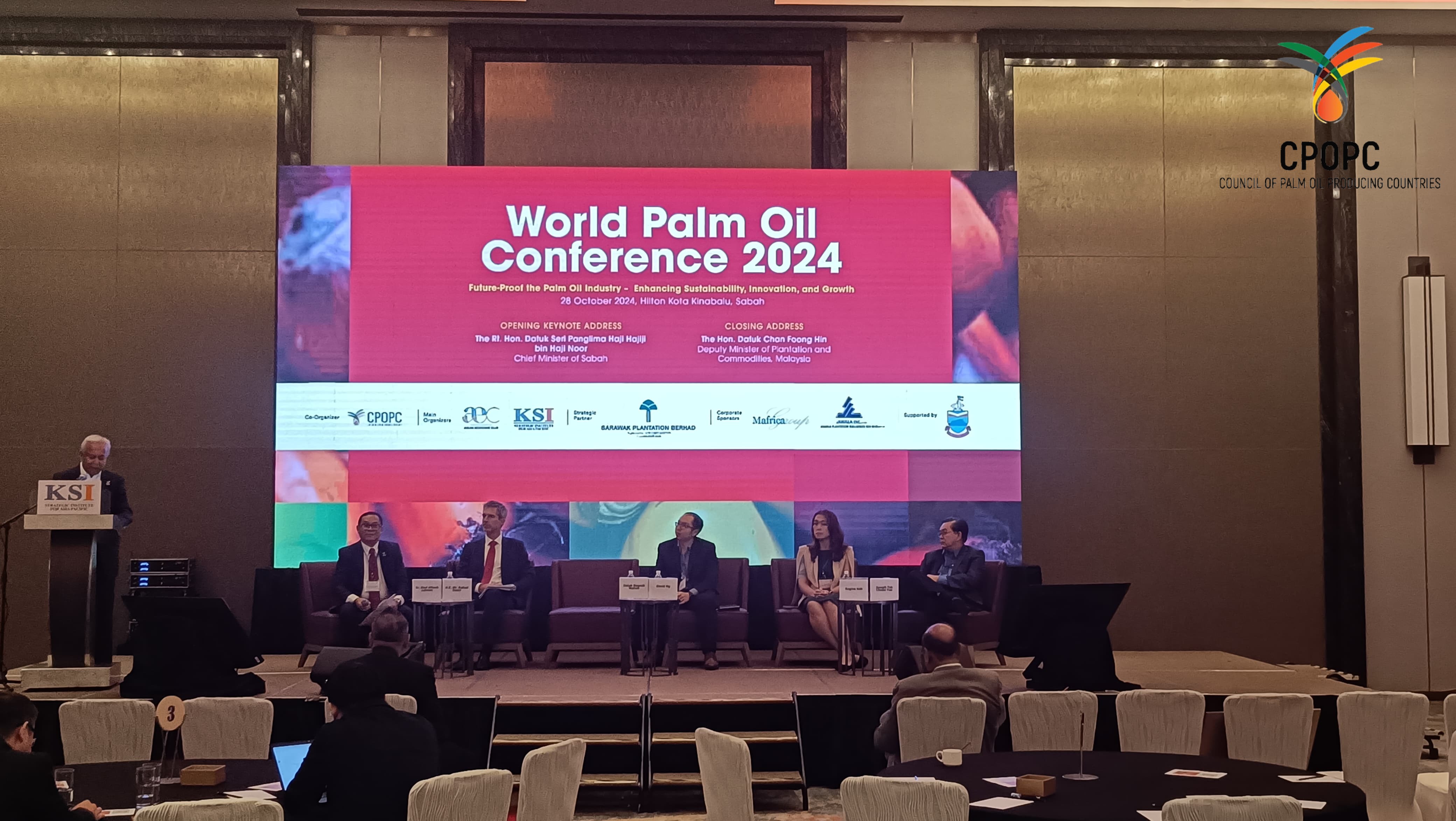 World Palm Oil Conference 2024 in Kota Kinabalu, Malaysia CPOPC.net